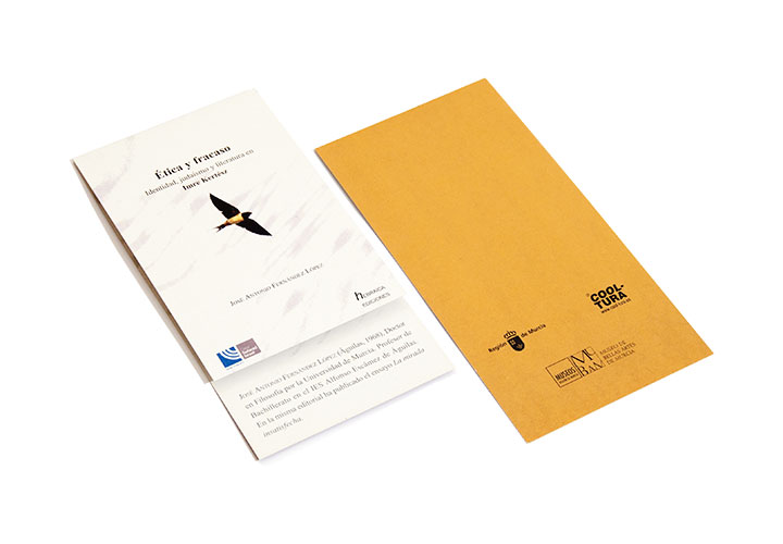 INVITACIÓN. ÉTICA Y FRACASO. IDENTIDAD, JUDAÍSMO Y LITERATURA EN IMRE KERTÉSZ