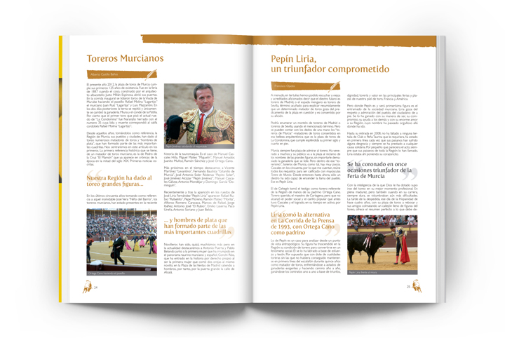 DISEÑO EDITORIAL LA PRENSA EN 7 TARDES. FERIA DE MURCIA 2012