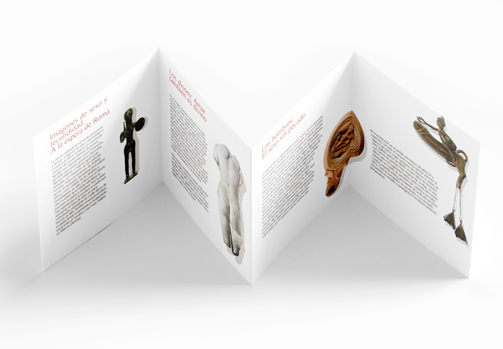 CUADRÍPTICO. EXPOSICIÓN. SEXO Y EROTISMO: ROMA EN HISPANIA
